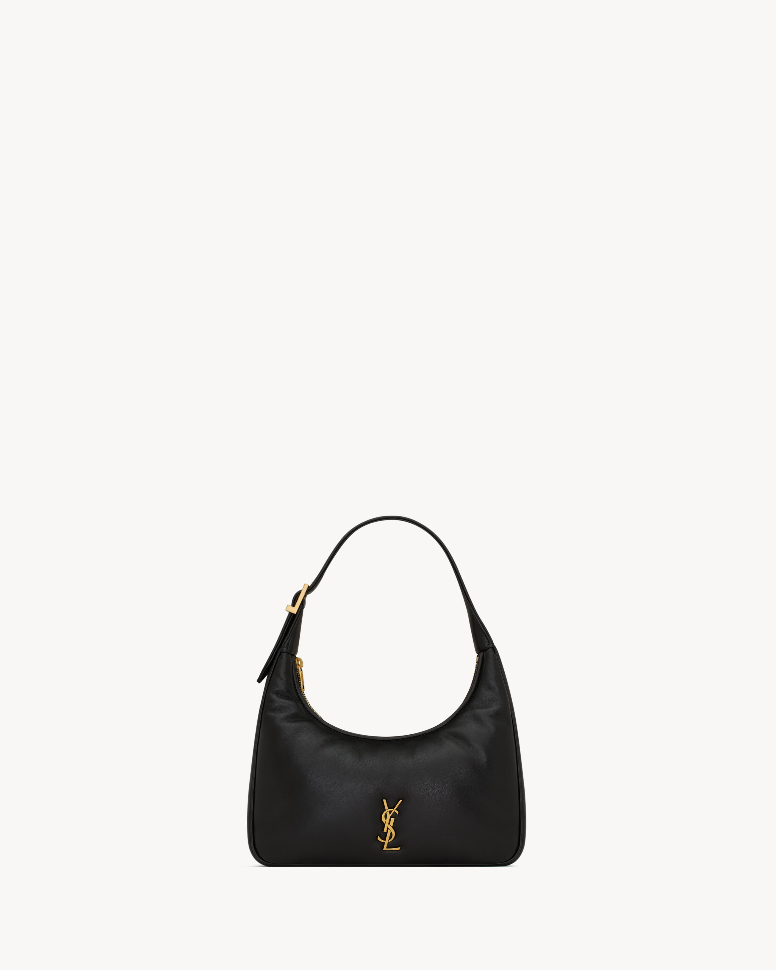 CALYPSO mini hobo in plunged lambskin