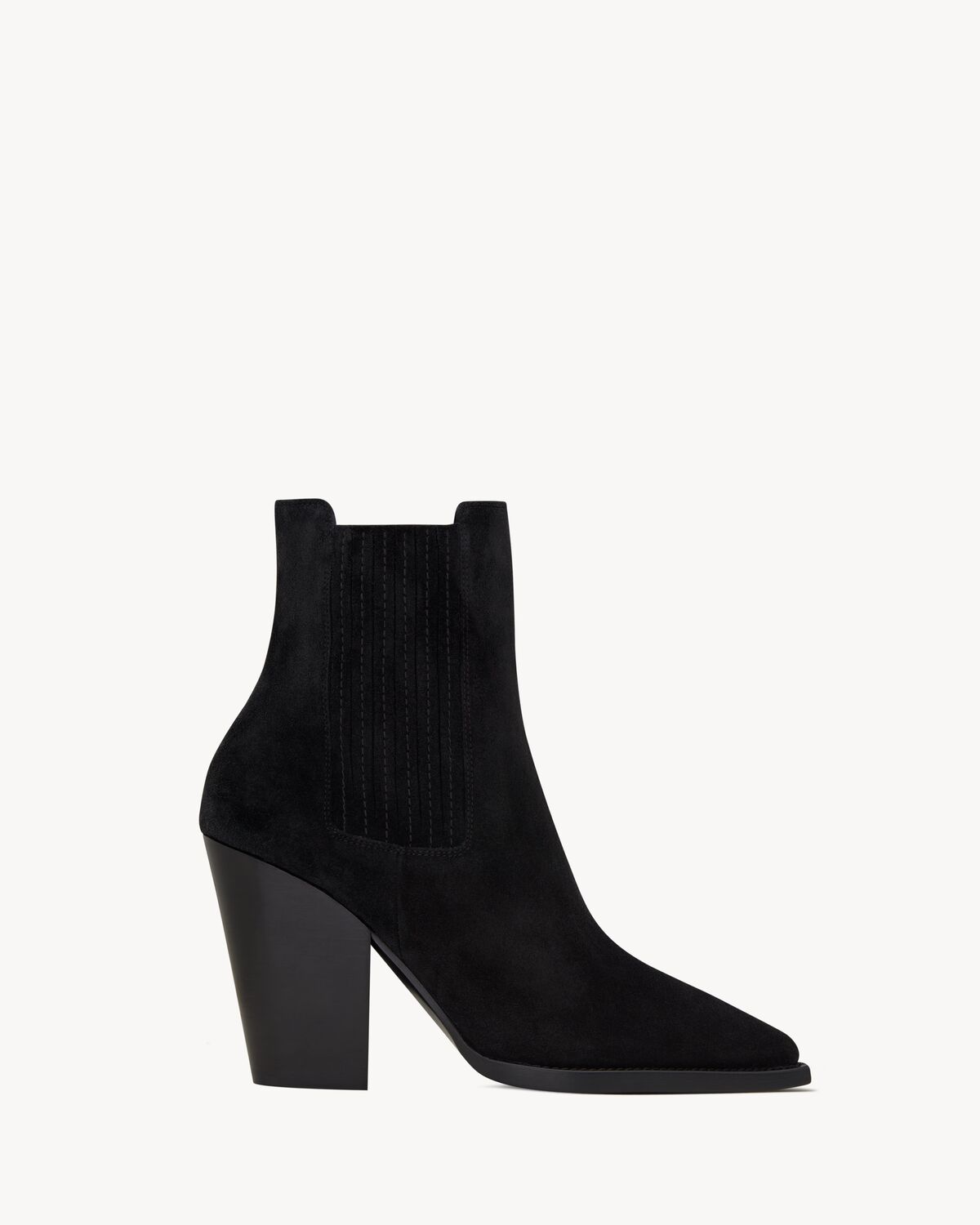 THEO chelsea booties in suede