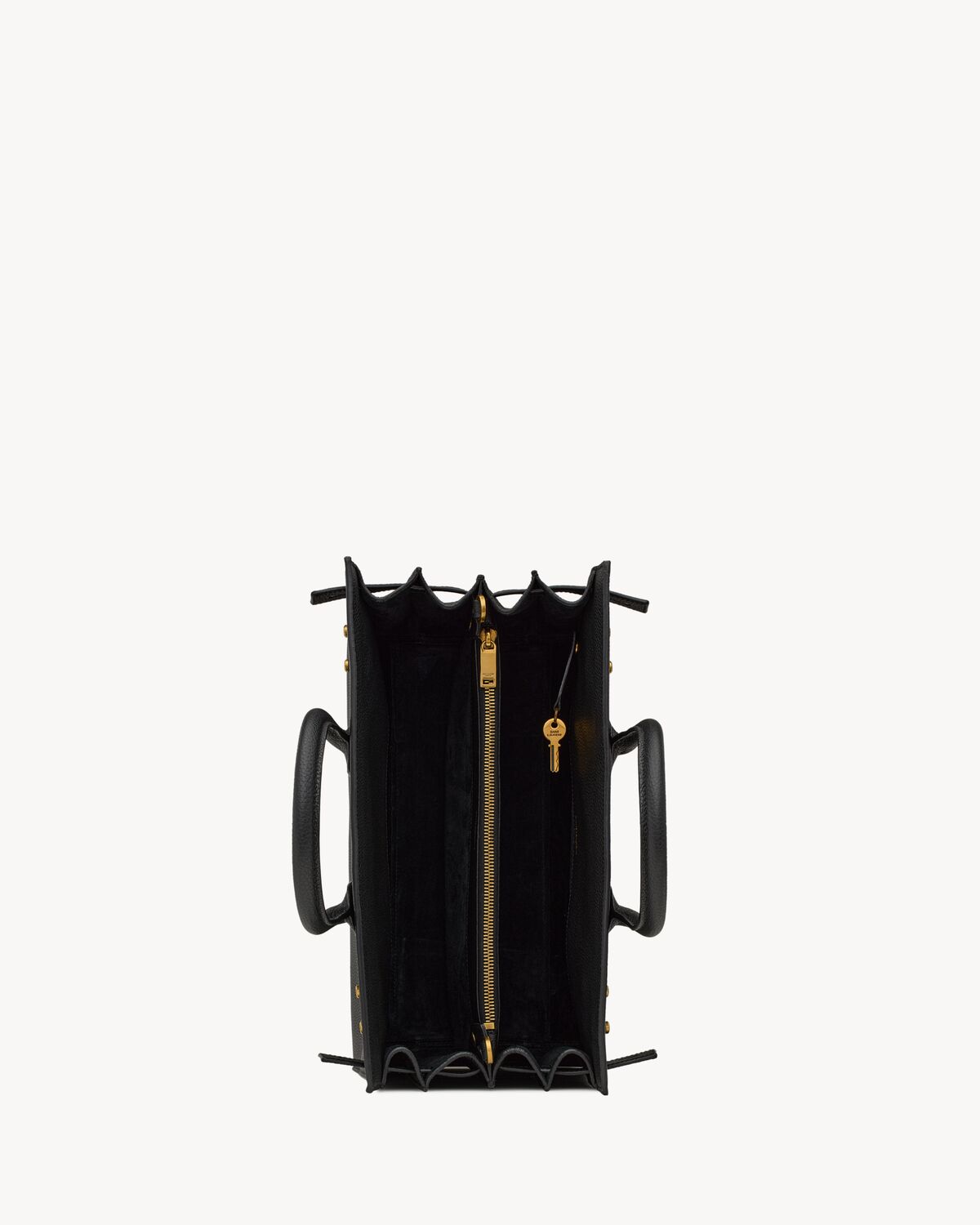 생로랑 부드러운 그레인 가죽 소재의 삭 드 주르 스몰 토트백 717447DTI0W1000