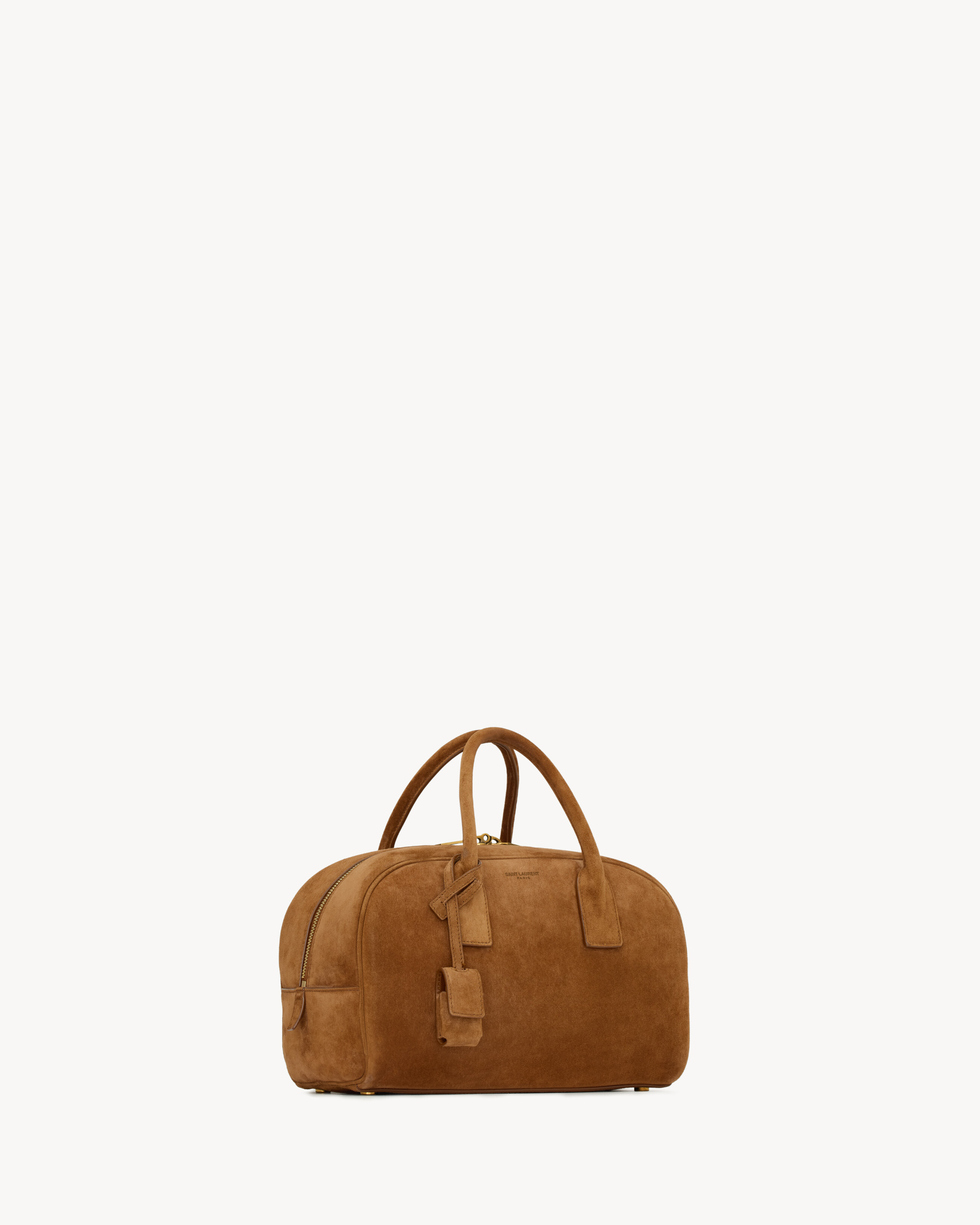 SAC DE JOUR boston in suede – small