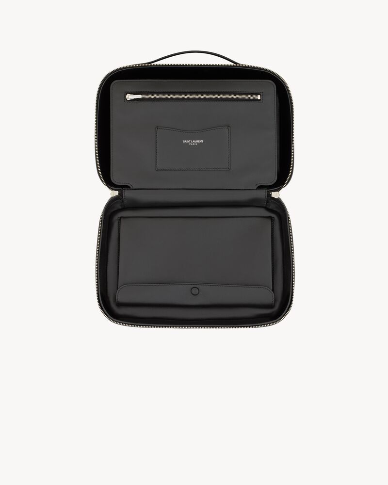 SAINT LAURENT PARIS sac vanity en cuir