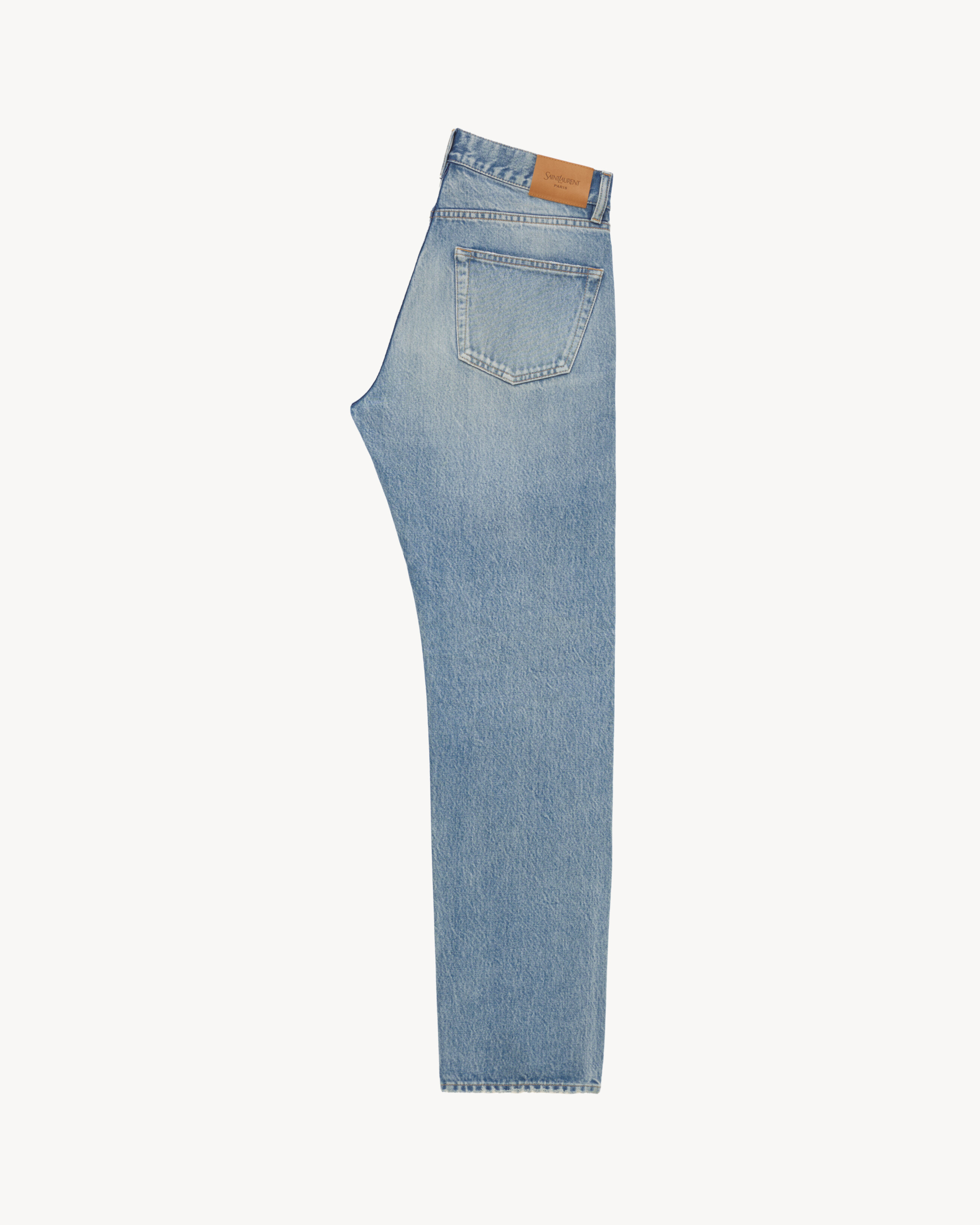 MICK long jeans in nonza blue denim | Saint Laurent | YSL.com