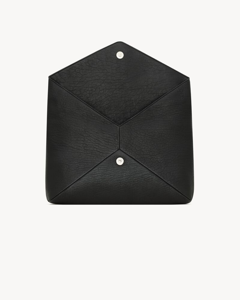 cassandre large envelope pouch in lambskin