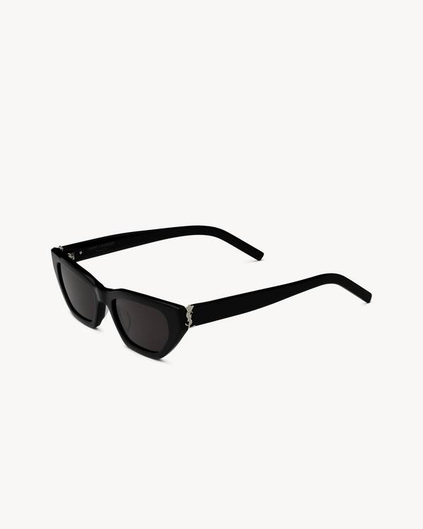 【関税込み】Sl M126 Sunglasses - Saint Laurent - Acetate - B Saint Laurent Sun SL M126 001 Sunglasses - US