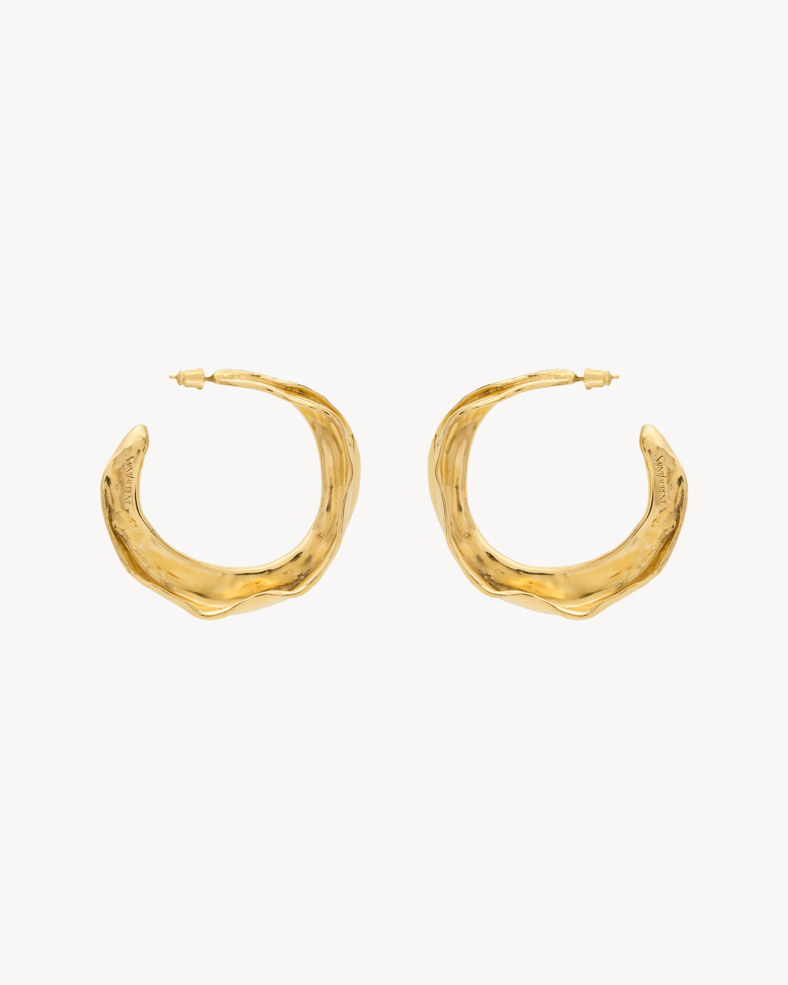 Orecchini a Cerchio Stile Creolo Argento Sterling Twist 30mm Orecchini a Cerchio Stile Creolo Argento Sterling Twist 30mm