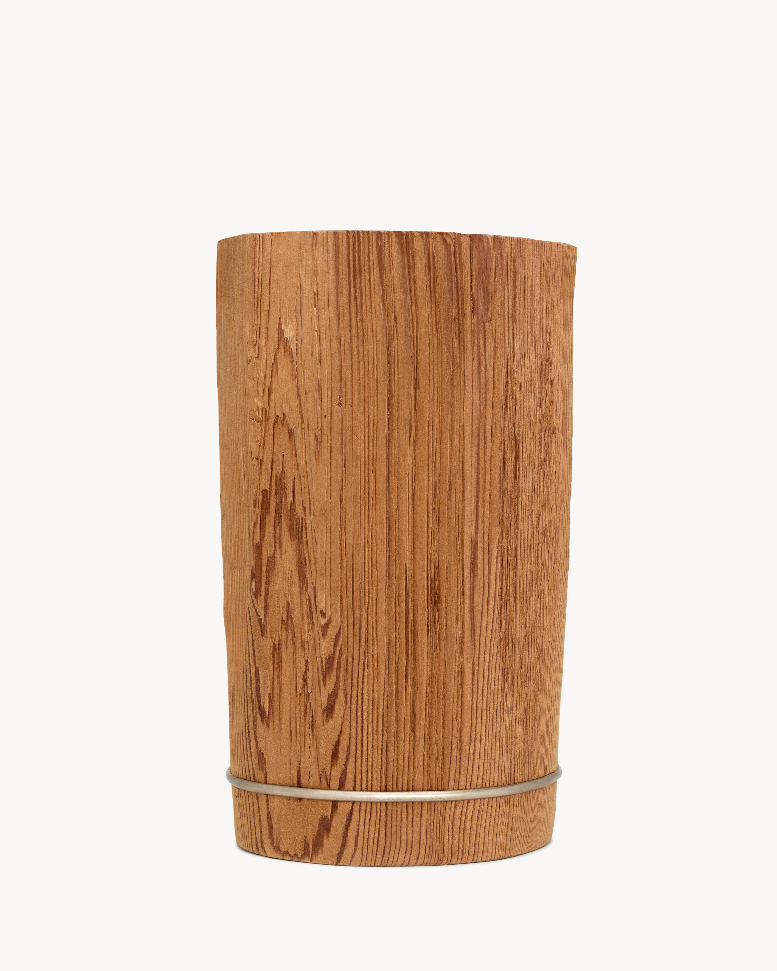 SHUJI NAKAGAWA YORISHIRO VASE IN WOOD