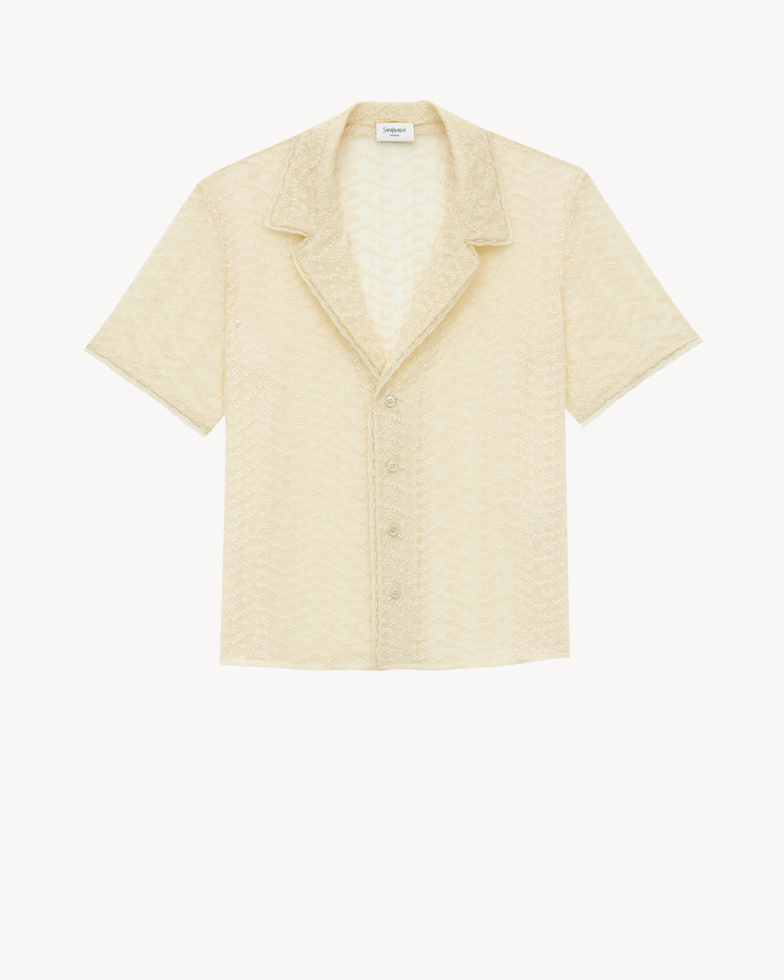 Ensemble Pyjama en mousseline avec broderie anglaise