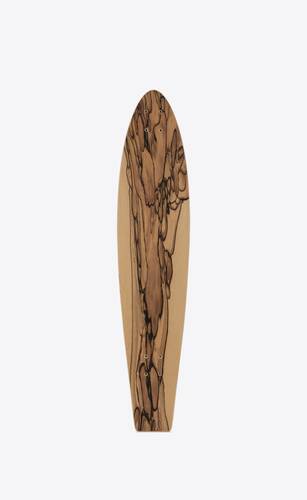 hervet manufacturier saint laurent longboard in darkened pearwood marquetry