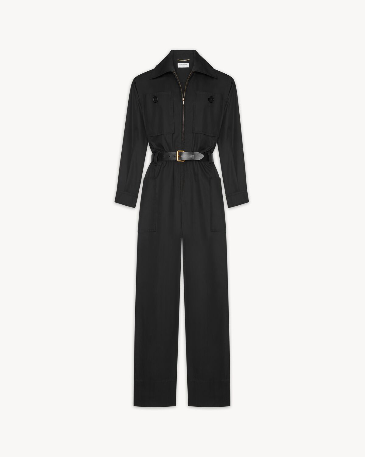 jumpsuit in cotton twill