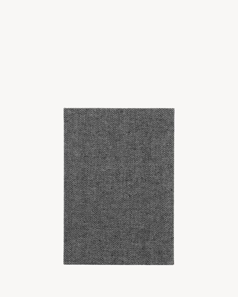 KAKIMORI NOTEBOOK in Grey & Silver | Saint Laurent | YSL EN-US