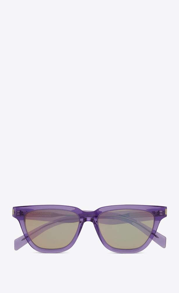 SL 462 Sulpice Cat Eye Sunglasses in Purple - Saint Laurent