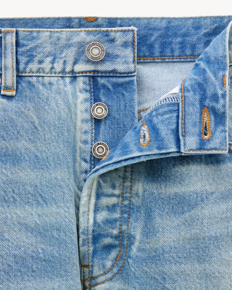 Loose-Fit Jeans in Blue Beat Denim