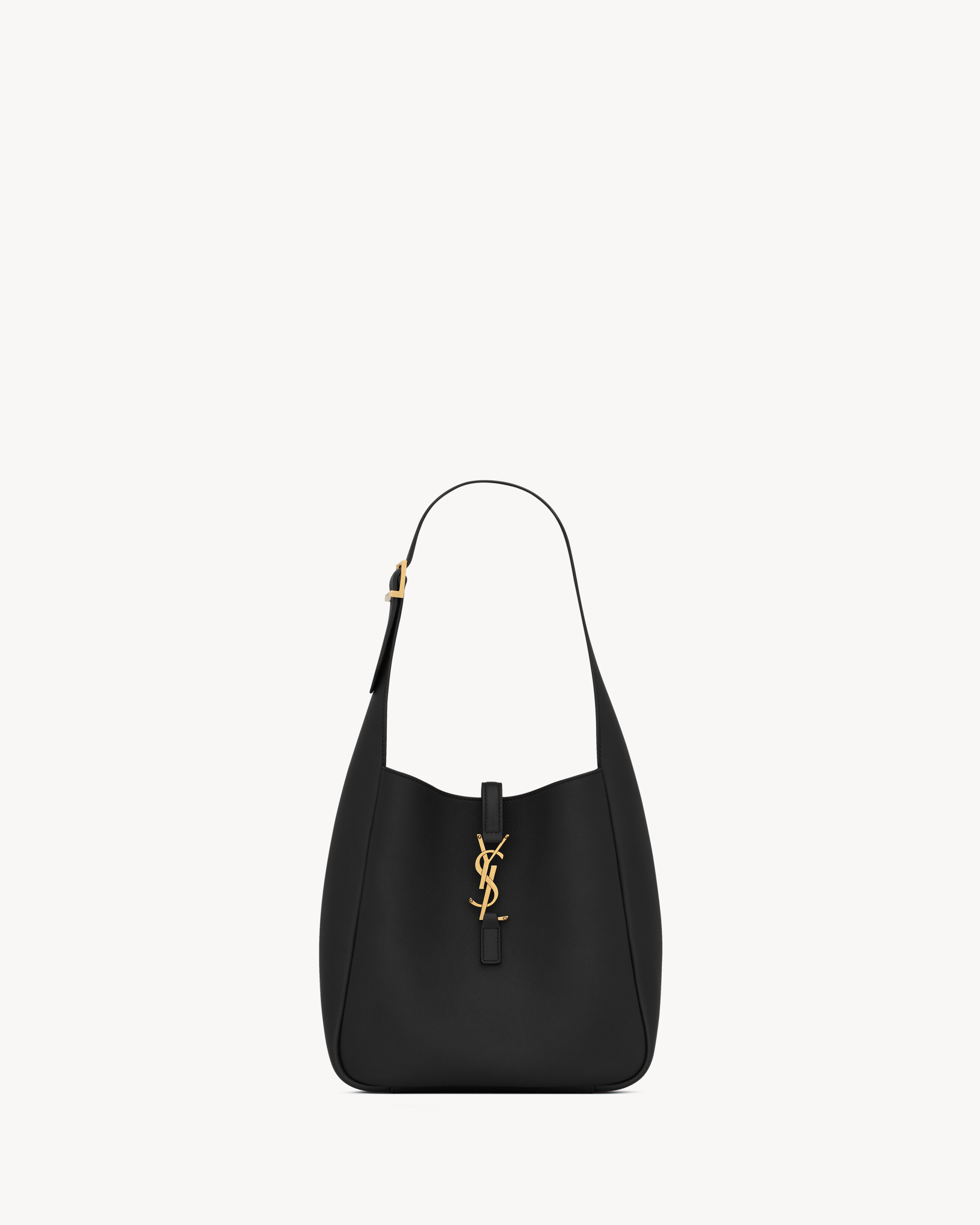 LE 5 À 7 supple small IN GRAINED LEATHER