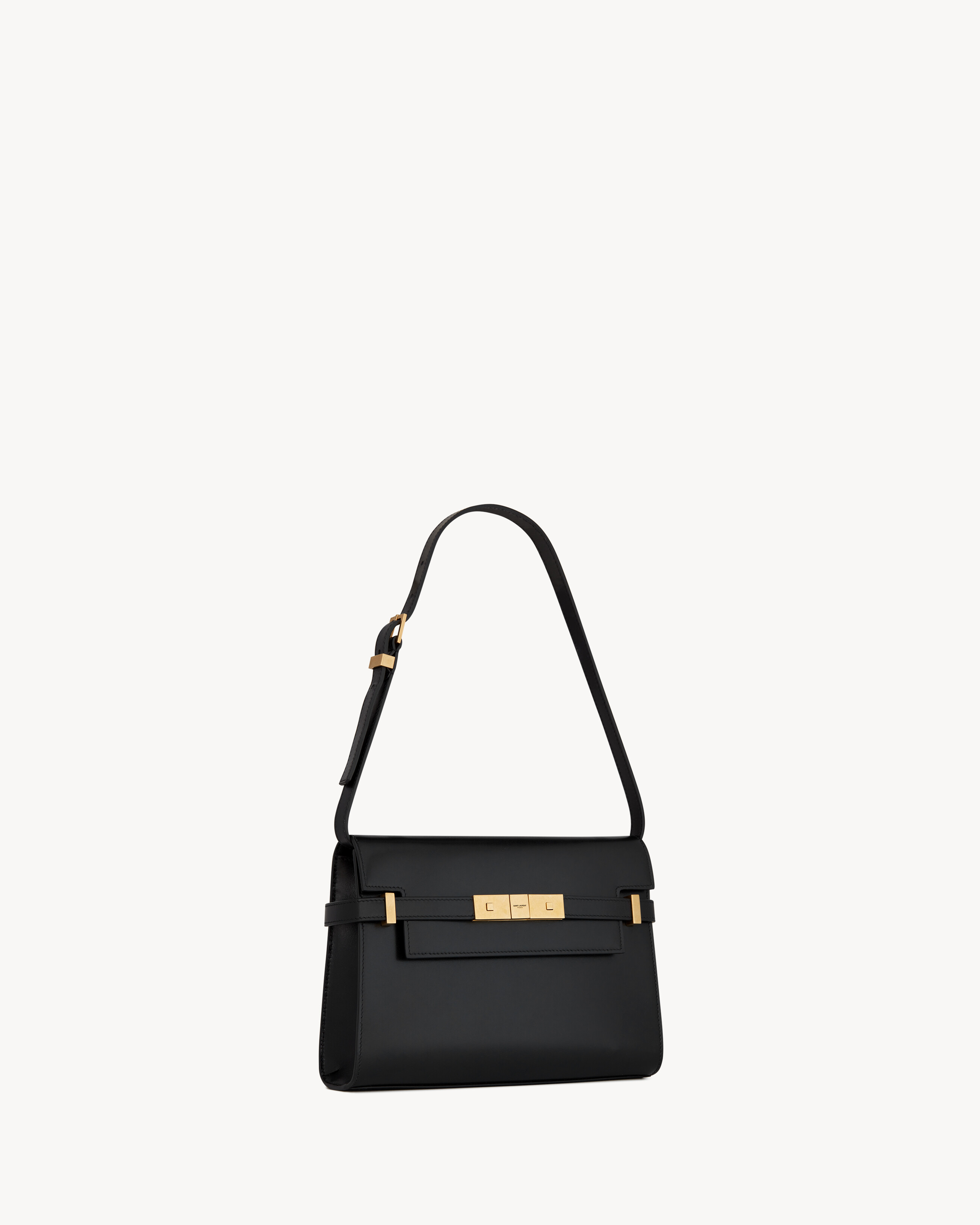 MANHATTAN small in BOX SAINT LAURENT in Black Saint Laurent