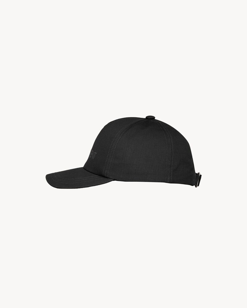 SAINT LAURENT cap in gabardine