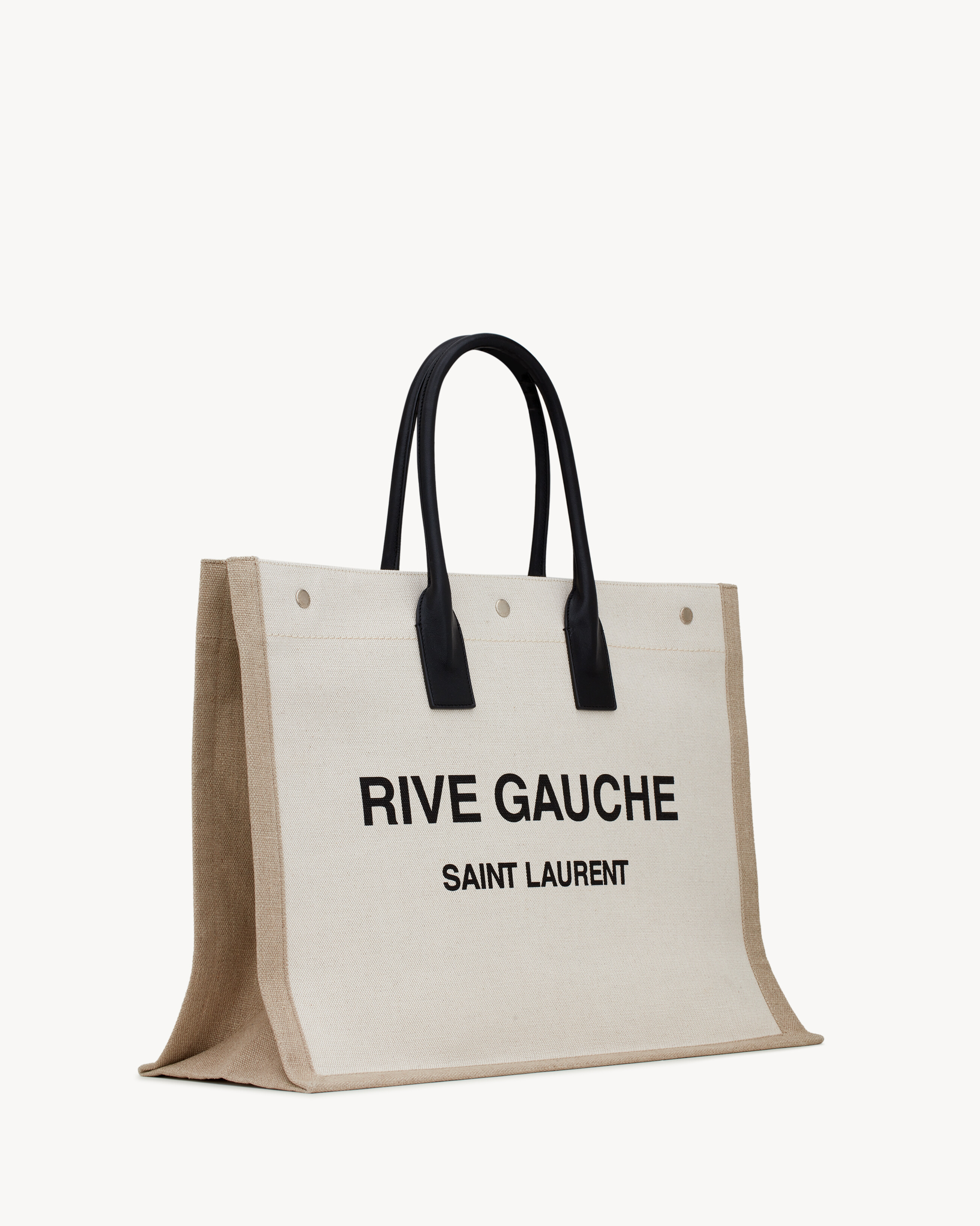 캔버스 소재 RIVE GAUCHE 토트백