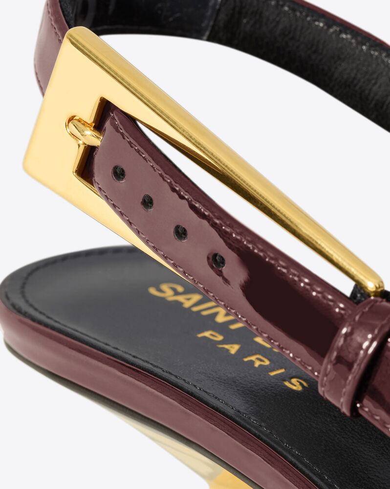 LEE slingback pumps in patent leather