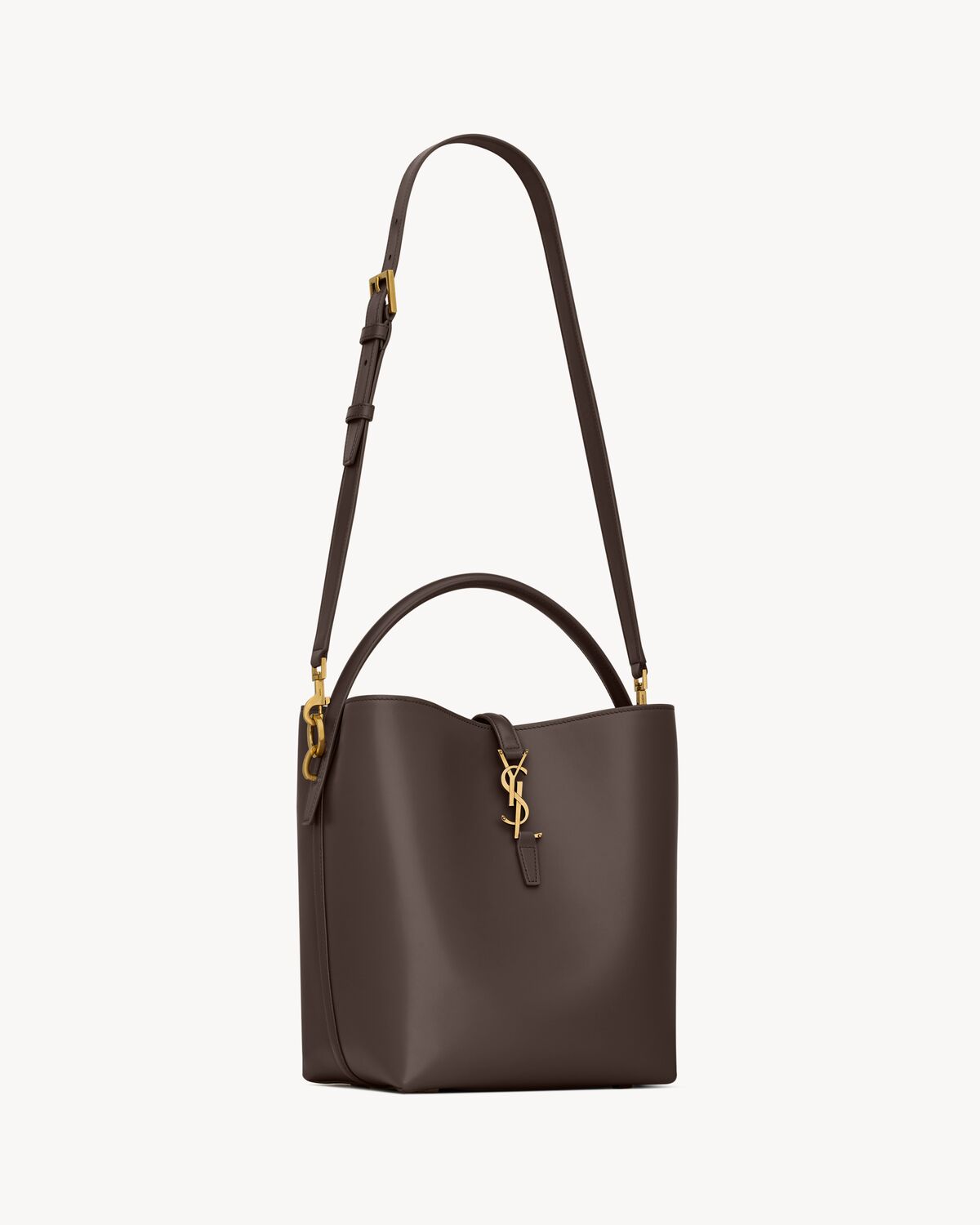 생로랑 샤이니 가죽 소재의 LE 37 토트백 7428282R20W2877