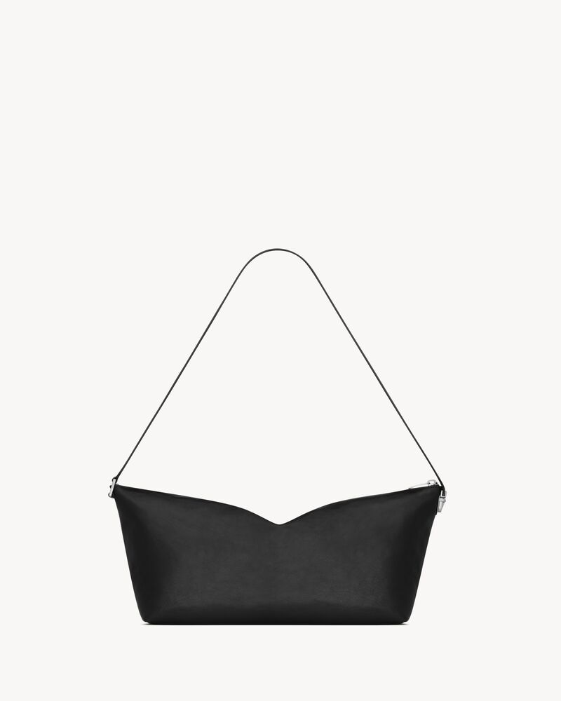 LE TUC giant crossbody bag in grained leather