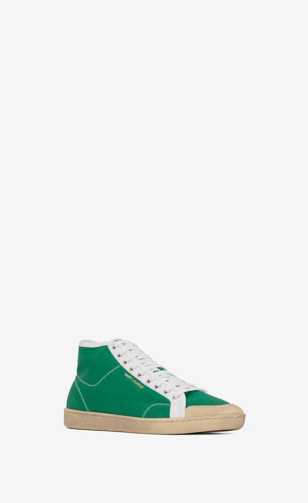 saint laurent sneakers green