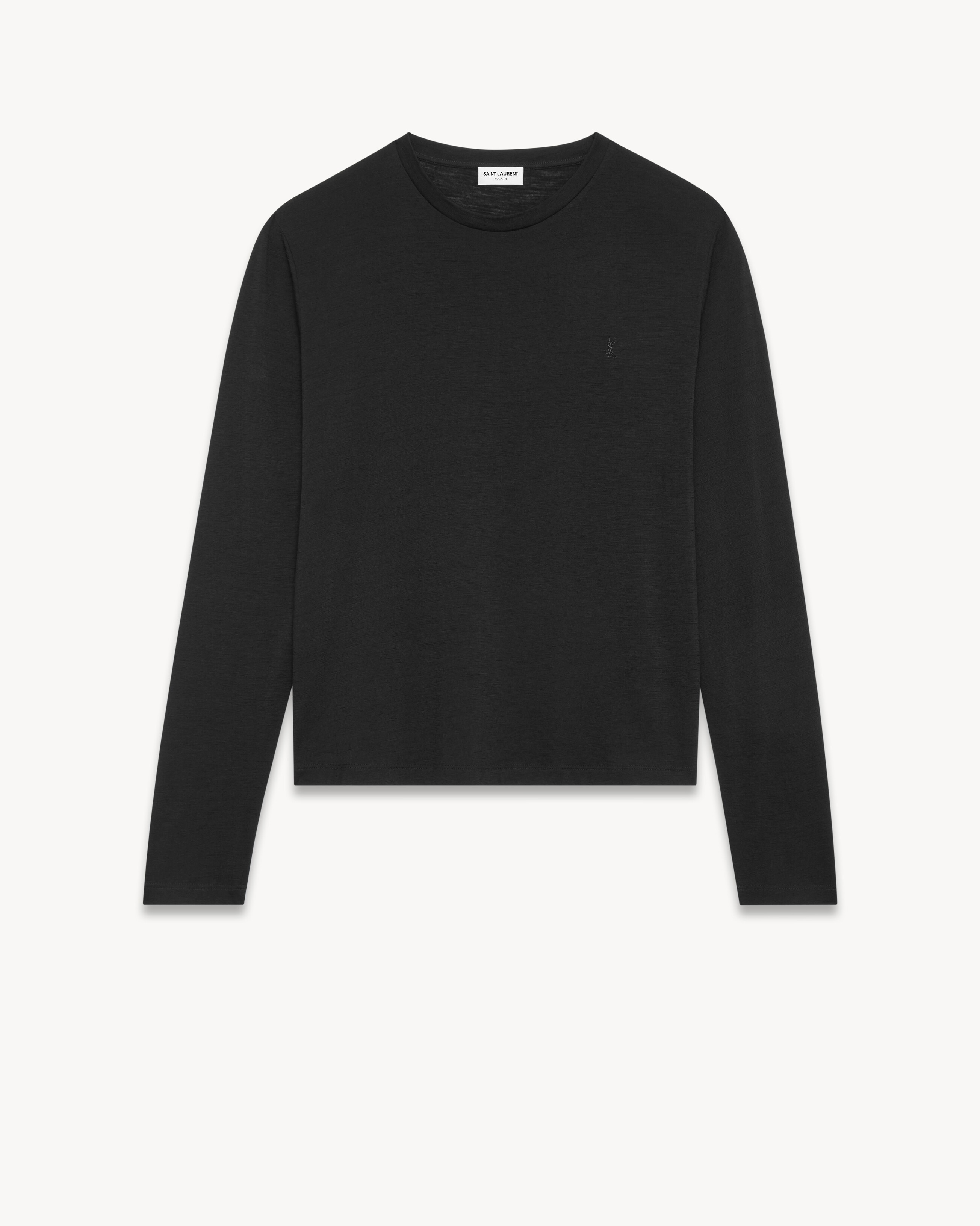 CASSANDRE top in wool jersey | Saint Laurent | YSL.com