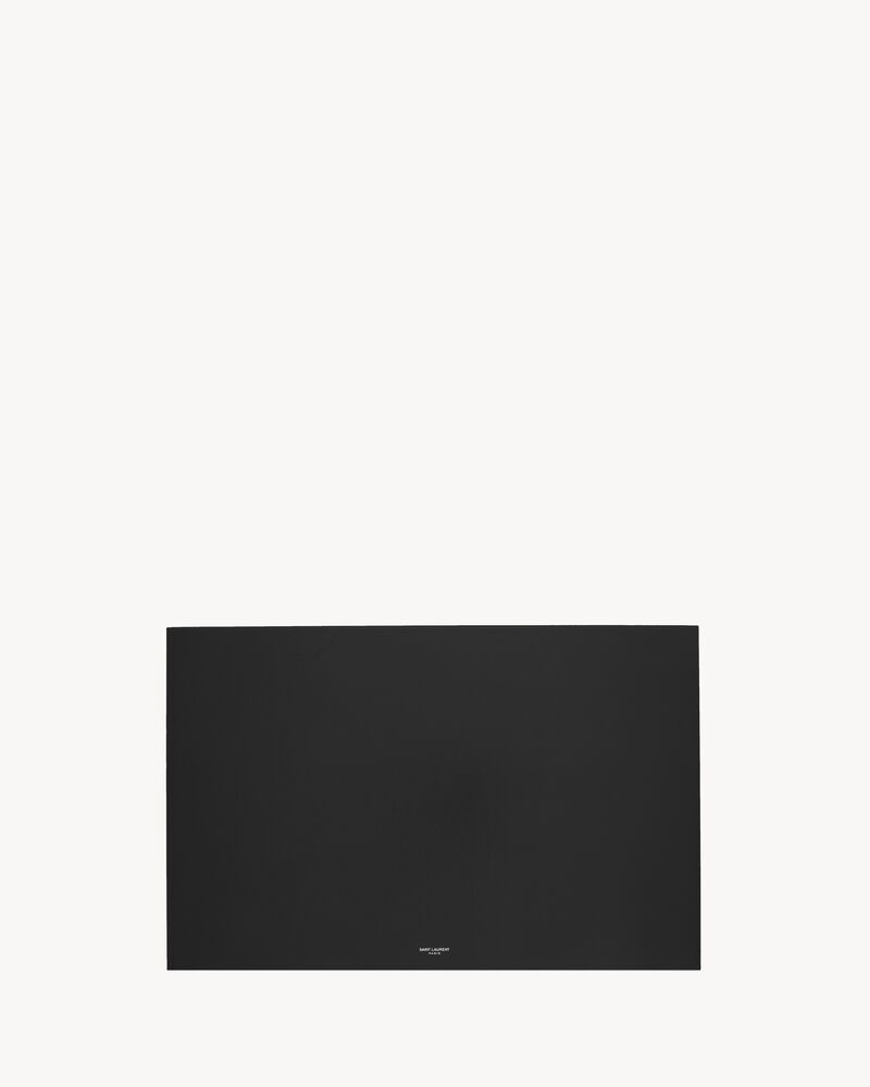 LARGE BOX IN SMOOTH LEATHER in Black | Saint Laurent | YSL EN-US