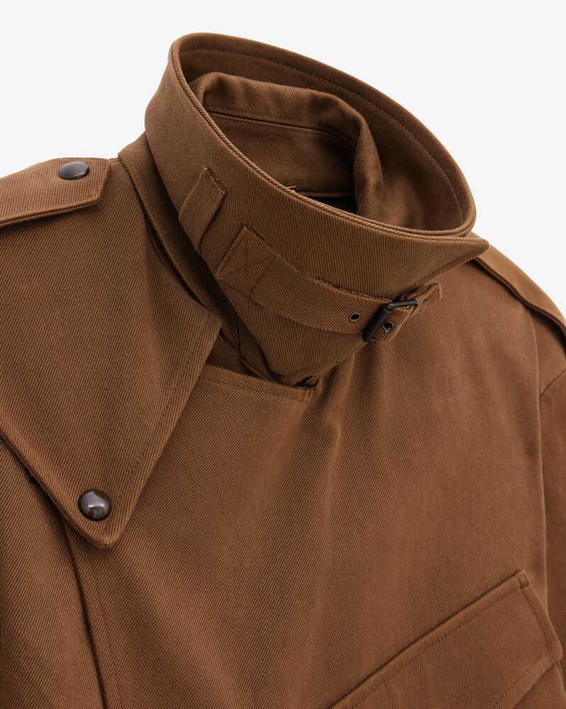 coat in cotton