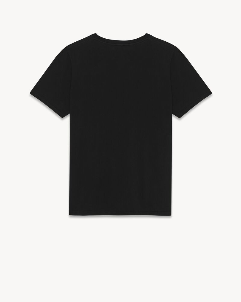 Black saint shop laurent t shirt