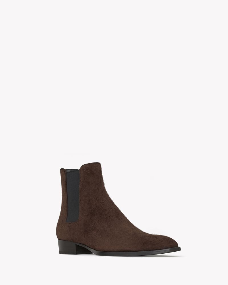 WYATT chelsea boots in suede