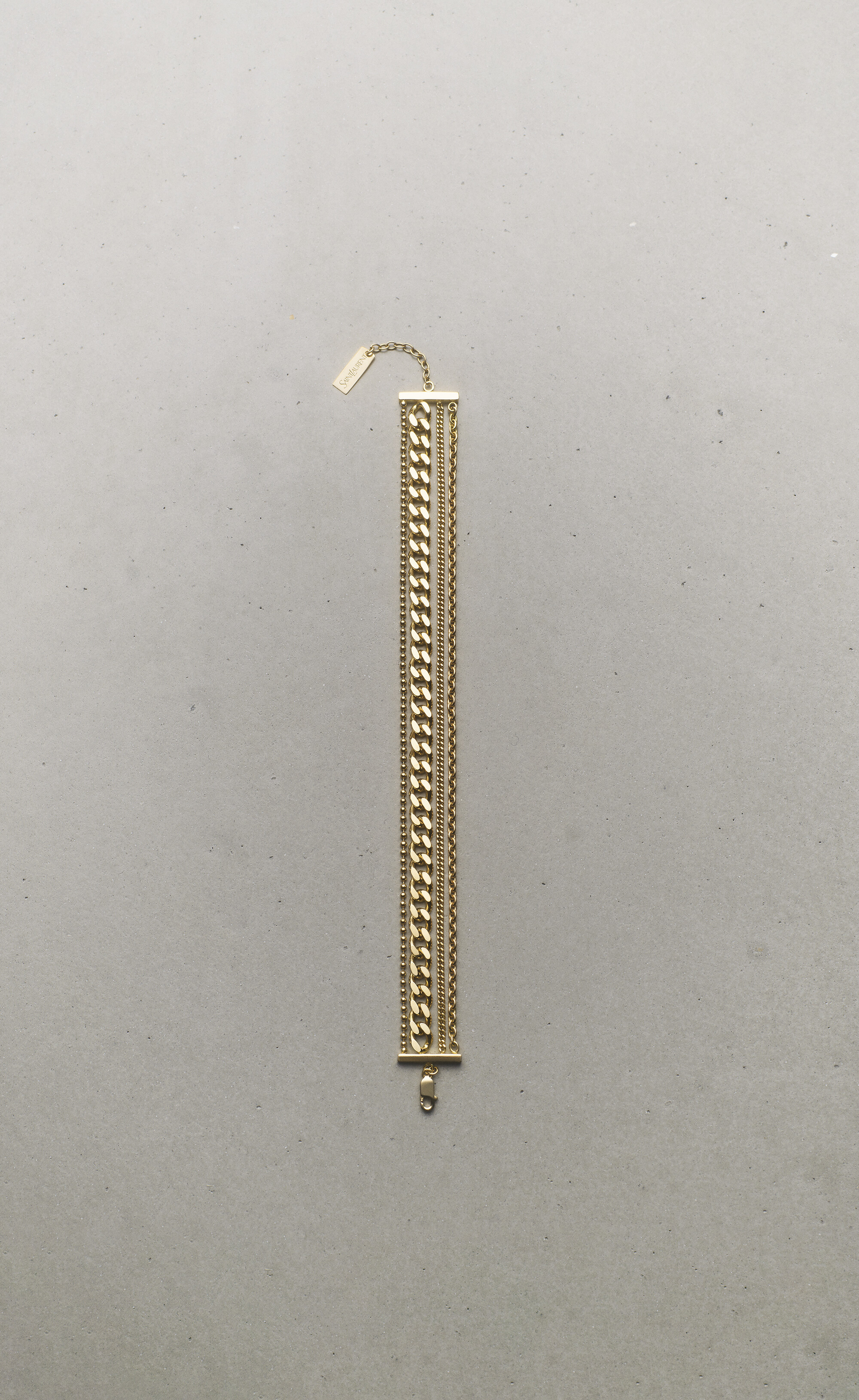 Louis Vuitton Gold/Silver/Multicolour LV Chain Bracelet – Lux