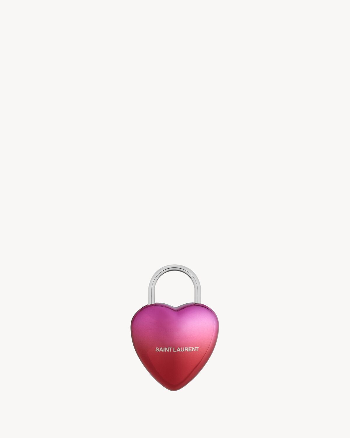 gradient heart-shaped 3d padlock
