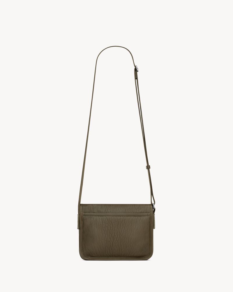 Niki small messenger en cuir grainé