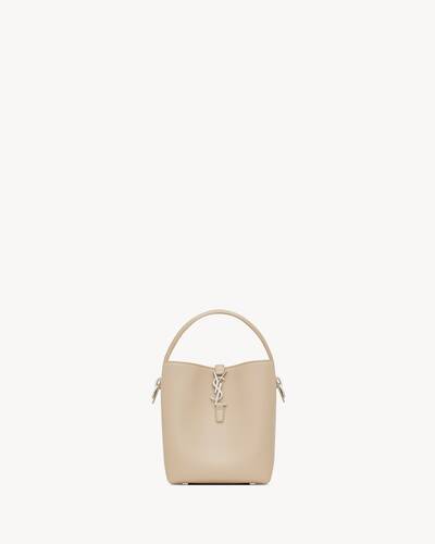 Saint Laurent Le 37 Small leather bucket bag