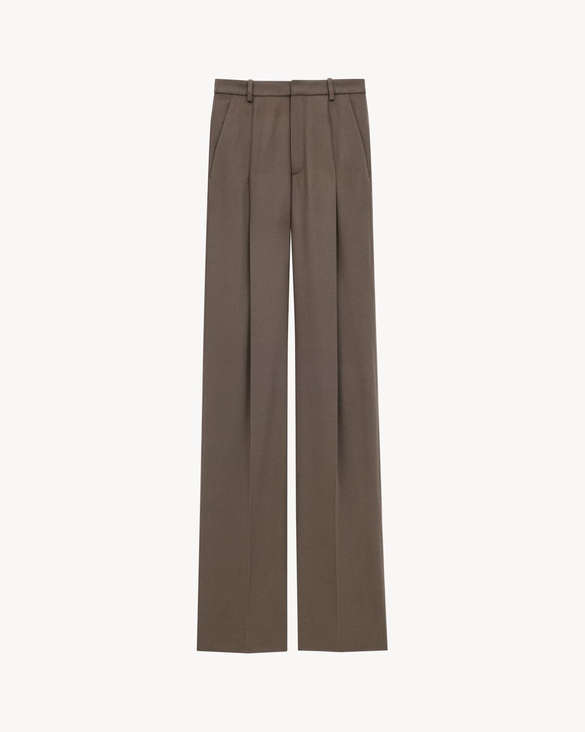 pants in cashmere felt