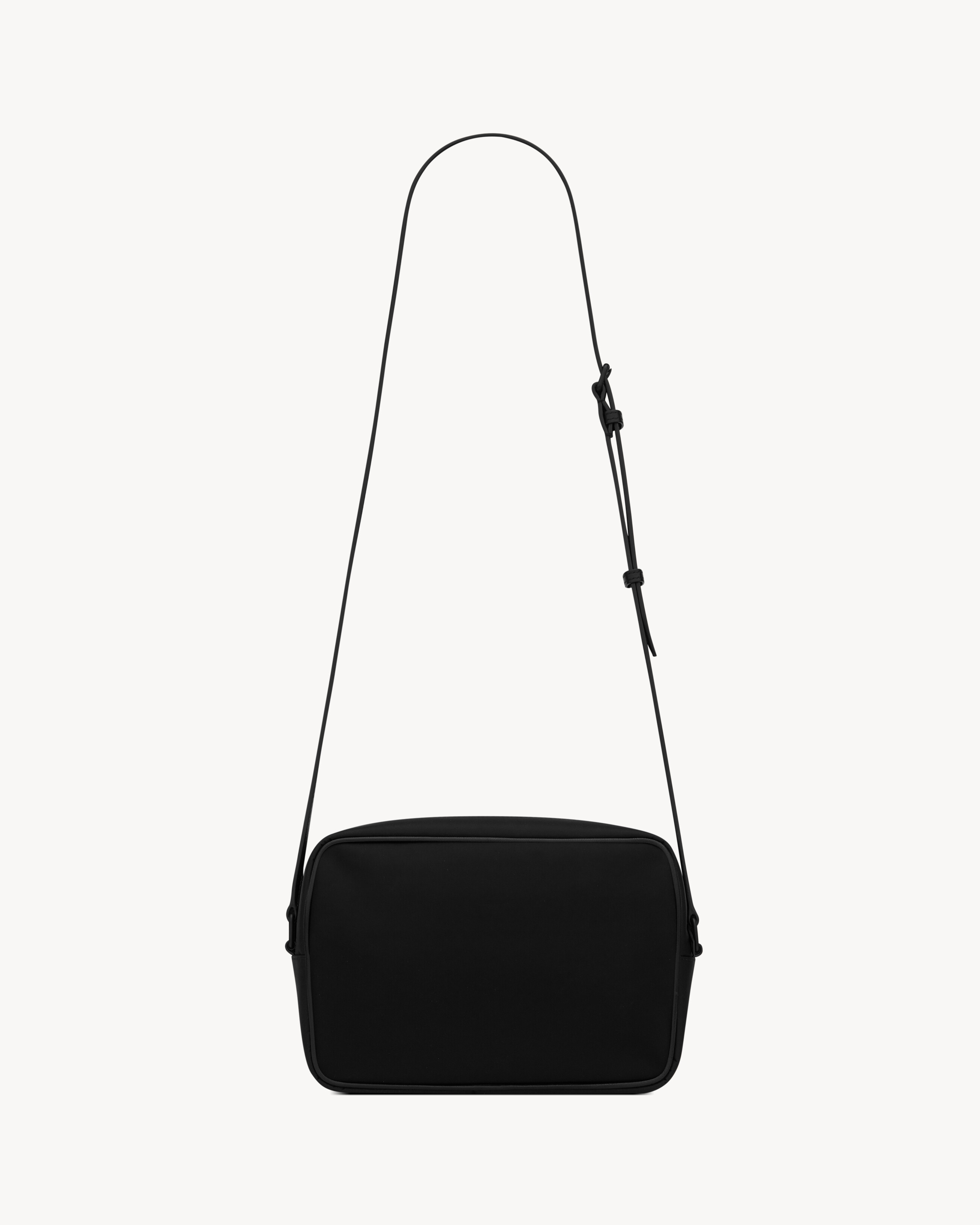 Camp camera bag in ECONYL® and lambskin
