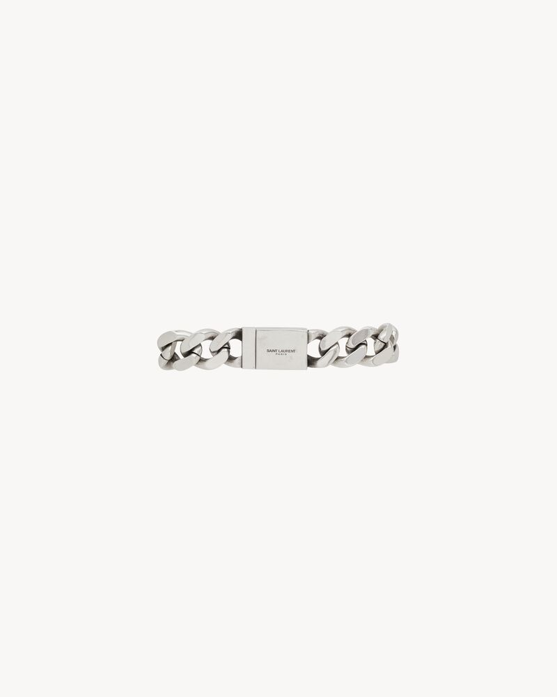 Bracelet gourmette en métal