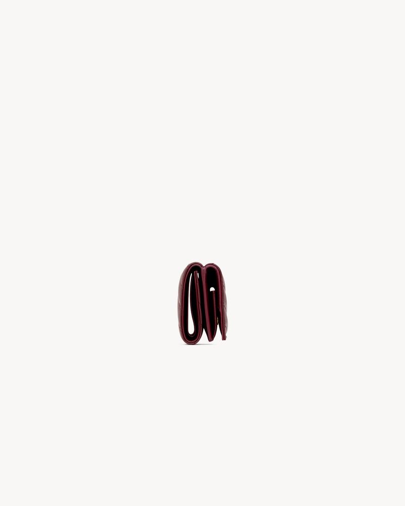 CASSANDRE origami tiny wallet in lambskin