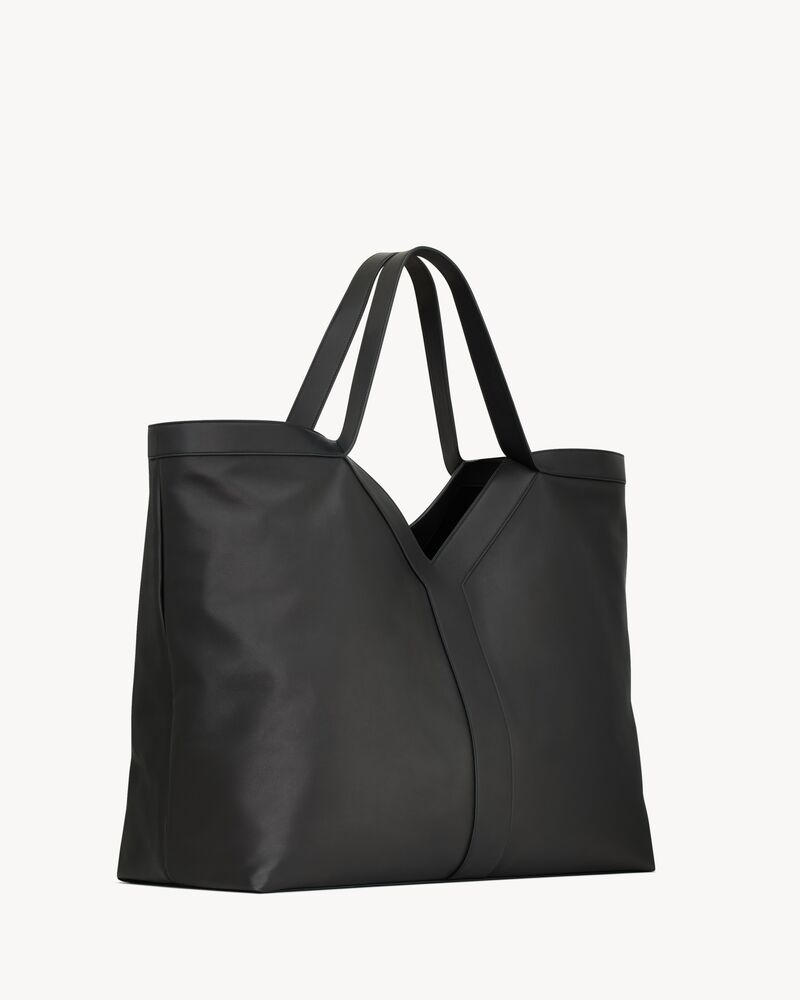 Y large tote in leather