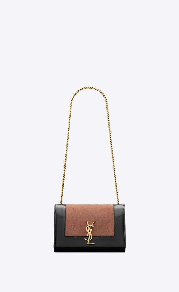 Yves Saint Laurent, Bags, Ysl Kate Monogram Tassel Shouldercrossbody Bag  In Black Suede