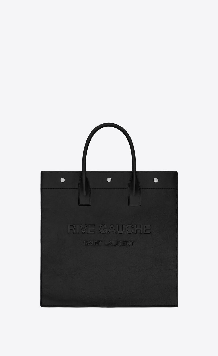 RIVE GAUCHE NORTH/SOUTH TOTE BAG IN SMOOTH LEATHER | Saint Laurent ...