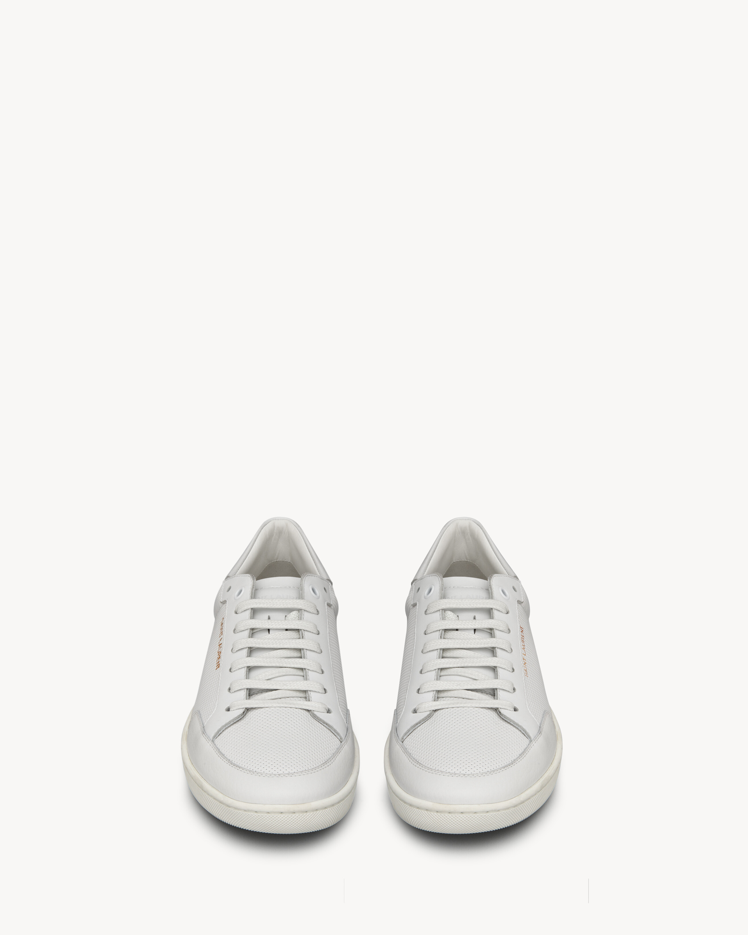 Court classic SL/10 sneakers in perforated and smooth leather