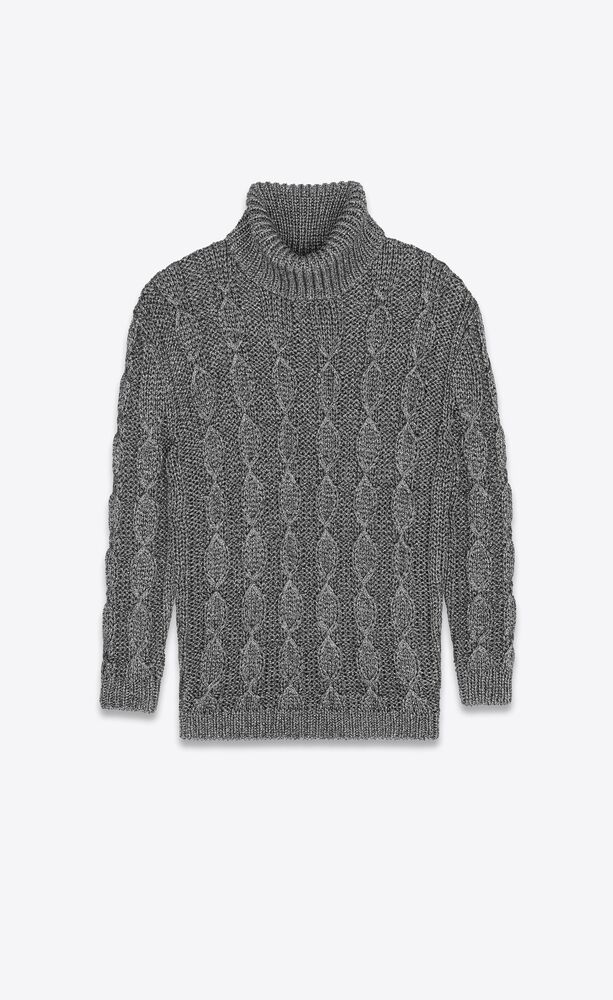 turtleneck sweater in viscose