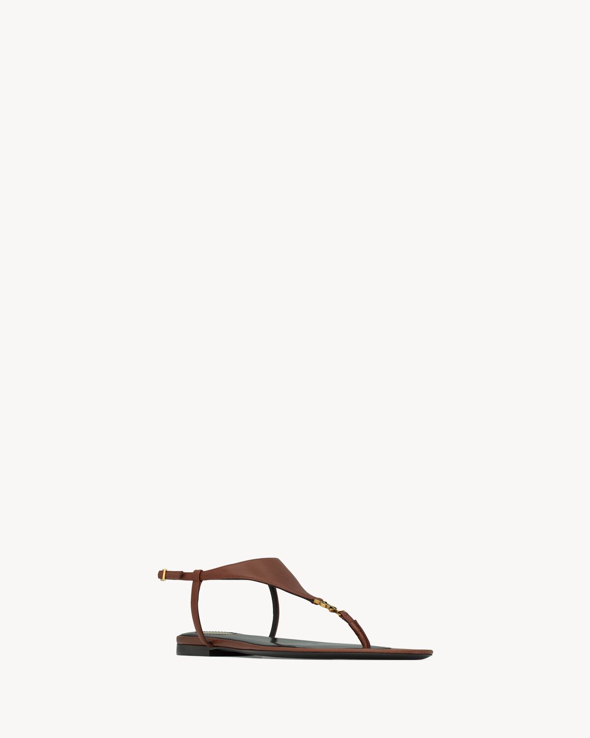 cassandra sandals in smooth leather