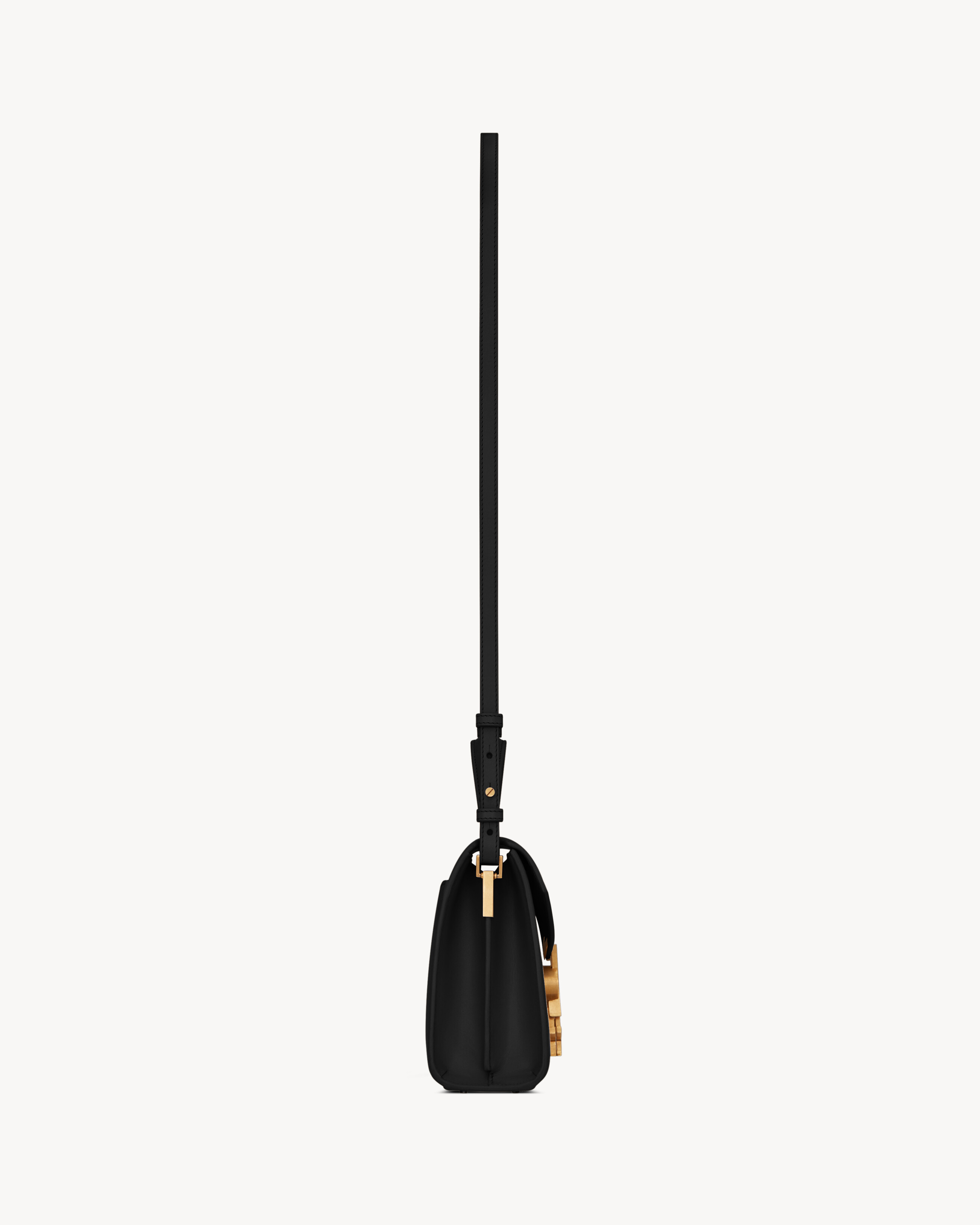 CASSANDRA Mini top handle bag in BOX SAINT LAURENT
