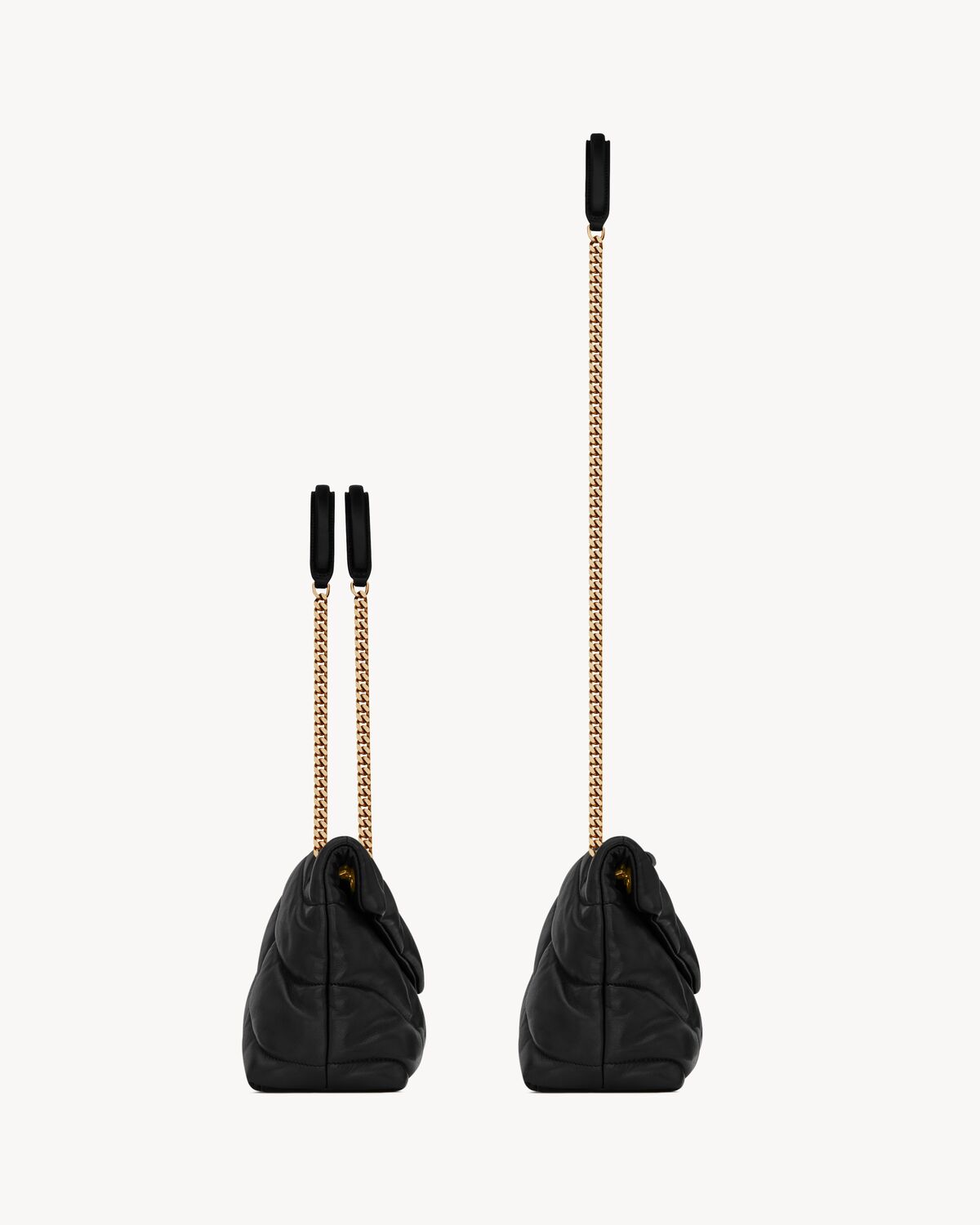 생로랑 나파 가죽 퍼퍼 스몰 숄더백 5774761EL071000