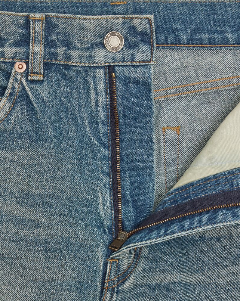 70's jeans in blue vintage denim