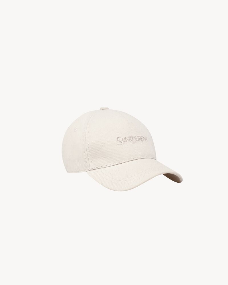 SAINT LAURENT cap in corduroy