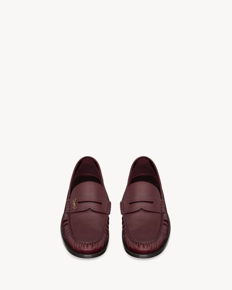 LAURENT loafers in smooth leather