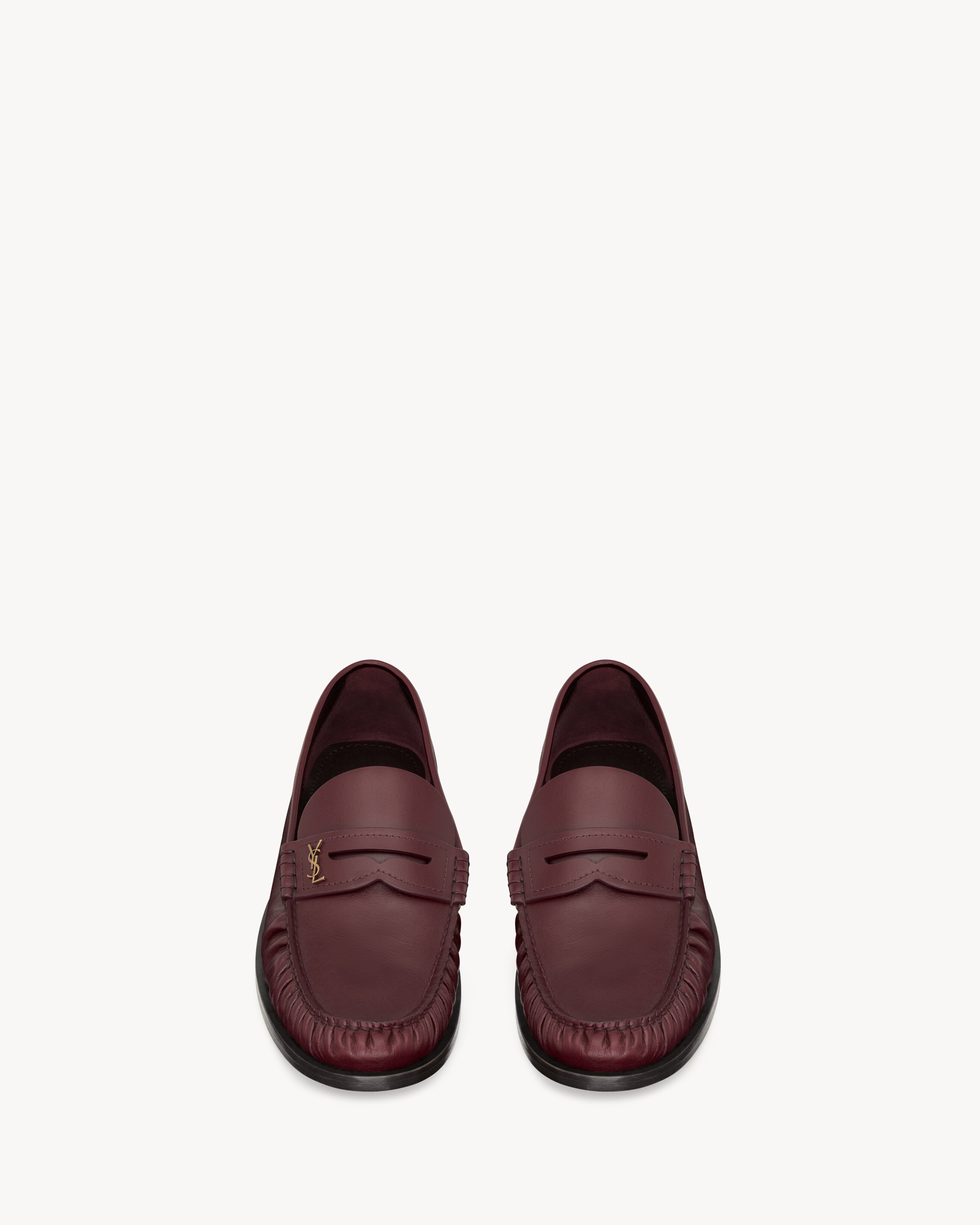 LAURENT loafers in smooth leather