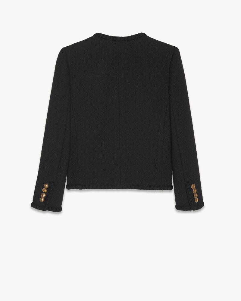 イヴ・サンローラン YSL ファー/Size:M ジャケット